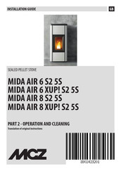 MCZ MIDA AIR 6 XUP! S2 5S Installation Manual