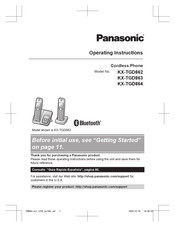 Panasonic KX-TGD863 Operating Instructions Manual