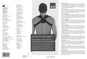 medi protect.Clavicle support Instructions For Use Manual