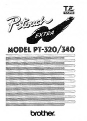Brother P-touch Extra PT-320 Manual