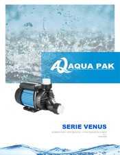 Aqua pak VENUS Series Manual
