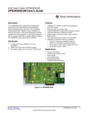 Texas Instruments DP83826AEVM User Manual