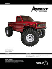 REDCAT Ascent 1/10 LCG Crawler Manual