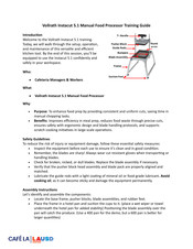 Vollrath Instacut 5.1 Training Manual