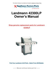 Landmann Avalon Assembly Instruction Manual