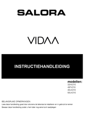 Salora VIDAA 43UV210 Instruction Manual