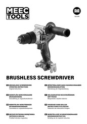 Meec tools 023318 Operating Instructions Manual