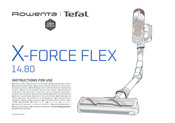 Rowenta Tefal X-FORCE FLEX 14.80 Instructions For Use Manual