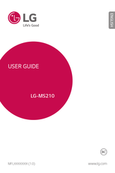 LG LG-MS210 User Manual