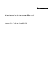 Lenovo 80KC Hardware Maintenance Manual