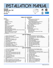 Johnson Controls J ZF Series Installation Manual