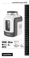 LaserLiner SmartLine-Laser G360 Manual