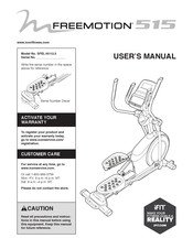ICON IP FREEMOTION 515 User Manual