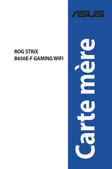 Asus ROG STRIX B650E-F GAMING WIFI Manual