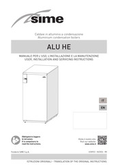 Sime ALU HE 200 Design, Installation And Servicing Instructions