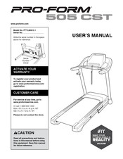 ICON Health & Fitness PFTL60913.1 User Manual
