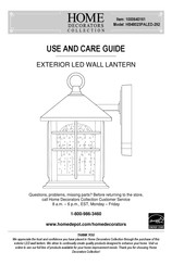Home Decorators Collection 1000640161 Use And Care Manual
