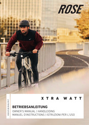 Rose electronics XTRA WATT Owner's Manual