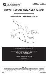 Glacier bay 1000419972 Installation And Care Manual