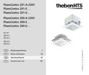 Theben PlanoCentro 300-A-230V Operating Manual