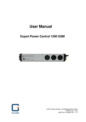 GÜDE Expert Power Control 1290 GSM User Manual
