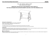 Agio 514877 Assembly Instructions Manual
