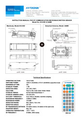 Hytronik HC438V Instruction Manual