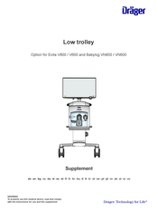 Dräger Low trolley Supplement Manual