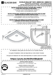 Glacier bay SCD-GBSH131 Installation Manual