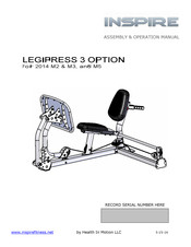 Inspire LP3 Assembly & Operation Manual