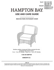 HAMPTON BAY BEACON FRS80812C-BS Use And Care Manual
