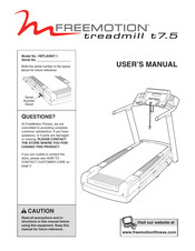 ICON FREEMOTION t7.5 User Manual