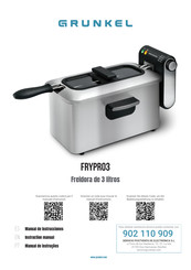 Grunkel FRYPRO3 Instruction Manual