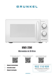 Grunkel MWG-20MI Instruction Manual