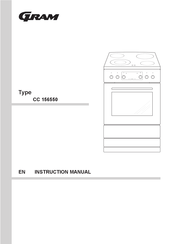 Gram CC 156550 Instruction Manual