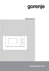 Gorenje MHO20E1S Instructions For Use Manual