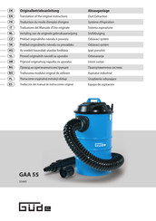 GÜDE GAA 55 Instruction Manual