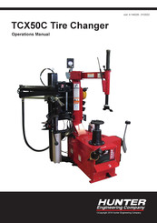 Hunter TCX50C Operation Manual