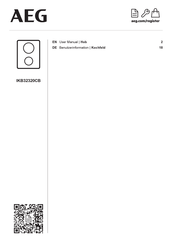 AEG IKB32320CB User Manual