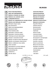 Makita BL3622A Instruction Manual