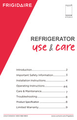 Frigidaire EFR285-D User Manual