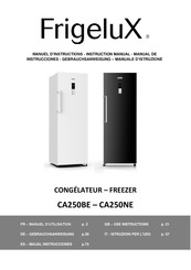 Frigelux CA250NE Instruction Manual