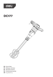 Deli DC177 Instructions Manual