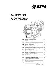 Espa NOXPLUS2 Instruction Manual