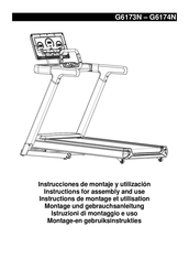 BH FITNESS G6174N Instructions For Assembly And Use