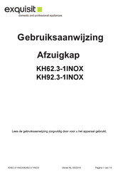 Exquisit KH92.3-1INOX Instruction Manual