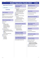 Casio 3554 Operation Manual