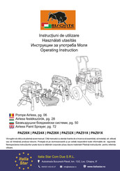Bisonte PAZ28X Operating	 Instruction