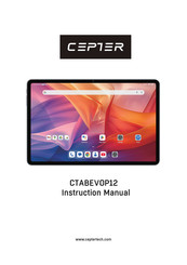 CEPTER CTABEVOP12 Instruction Manual