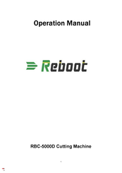 Reboot RBC5000D Operation Manual